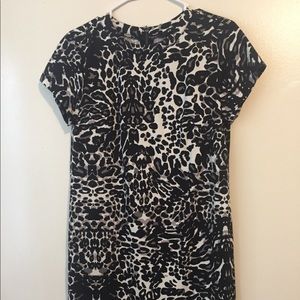 COPY - H&M dress black and white.